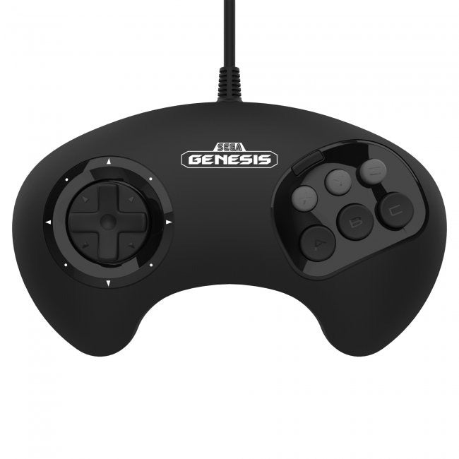 SEGA - sososo！ Sega Genesis 3 Button Controller OEM Original Tested Black