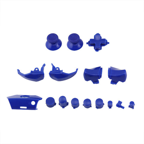 Full button set for Xbox One 1537 model controllers replacement - Blue | ZedLabz