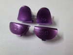Metal Aluminium Trigger & Shoulder Buttons For PS4 Pro JDM-040 Controllers - Purple | ZedLabz