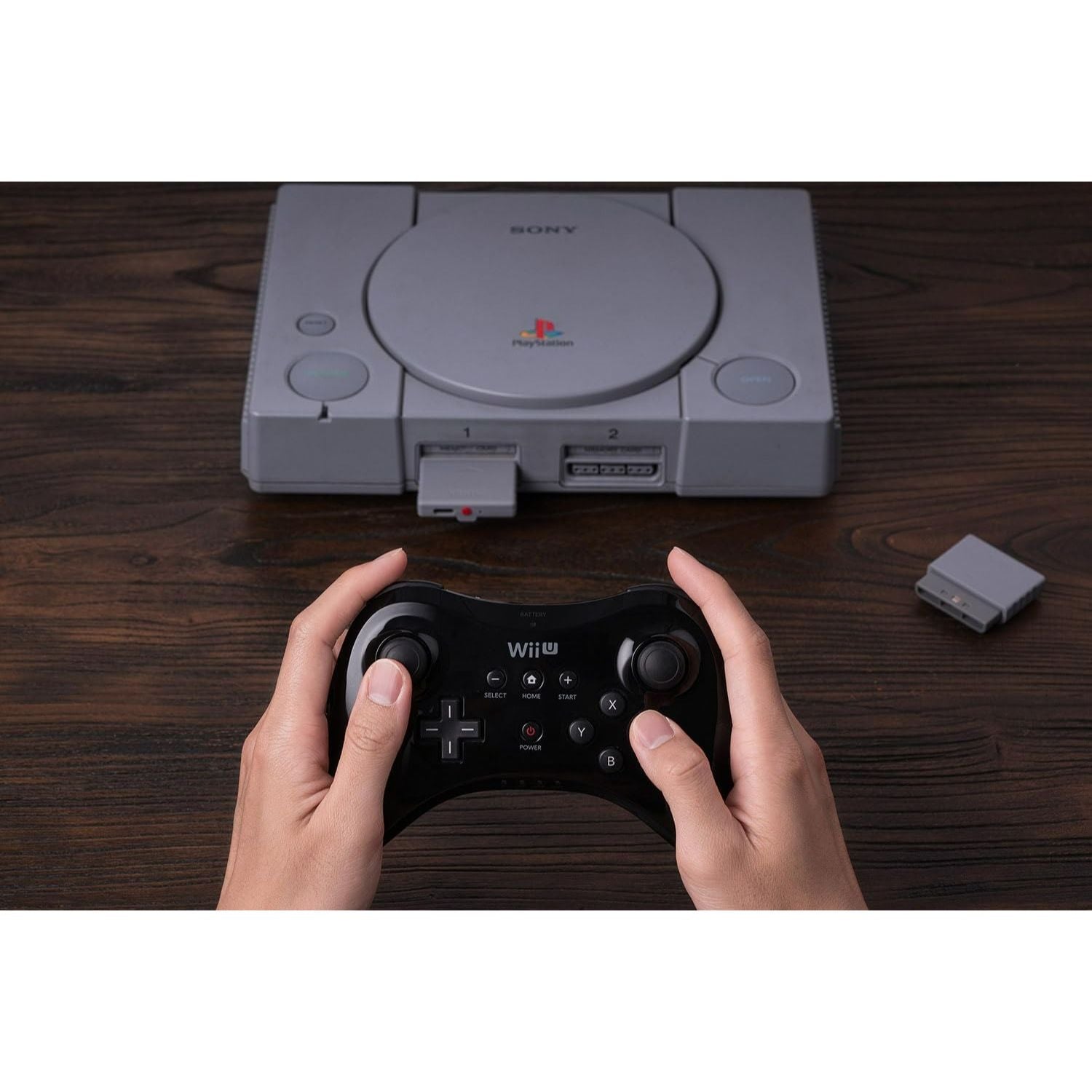 Bluetooth Retro Receiver for Sony PS1 & PS2, Compatible with Xbox Series Controller, Xbox One Bluetooth Controller, Switch Pro & PS5/PS4 Controller | 8BitDo - 6