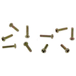 Replacement tri wing security screws for Nintendo Game boy, Color & Advance Y head (DMG, GBC, GBA) - 10 pack gold | ZedLabz