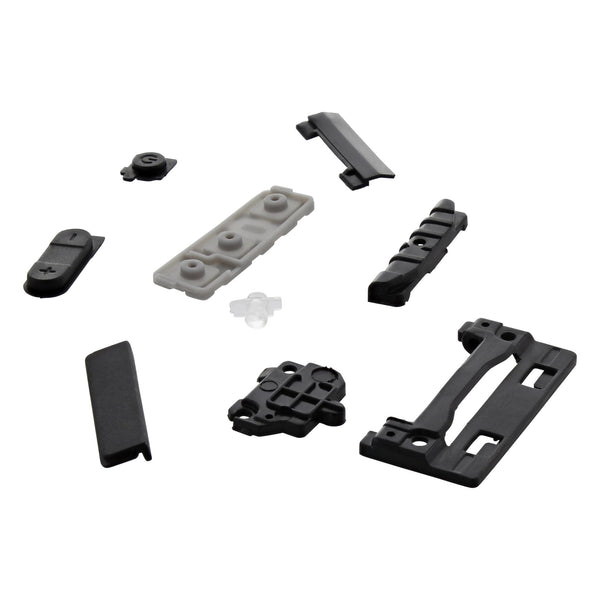 Bracket & button set for Nintendo Switch internal plastic replacement - Black | ZedLabz