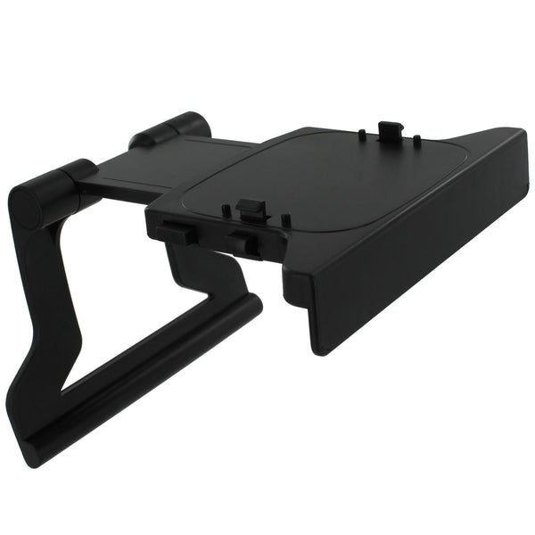 Bracket for Xbox 360 Kinect sensor universal TV clip mount stand holder - Black | ZedLabz