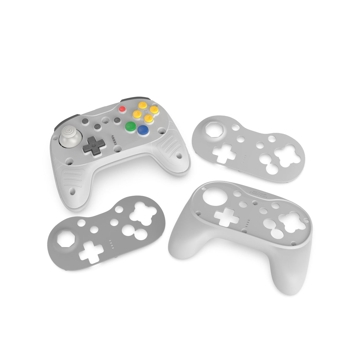 Brawler64 Pro wireless controller for Nintendo 64 N64, Swicth, Switch 2, PC gamepad - Grey | Retro Fighters - 7