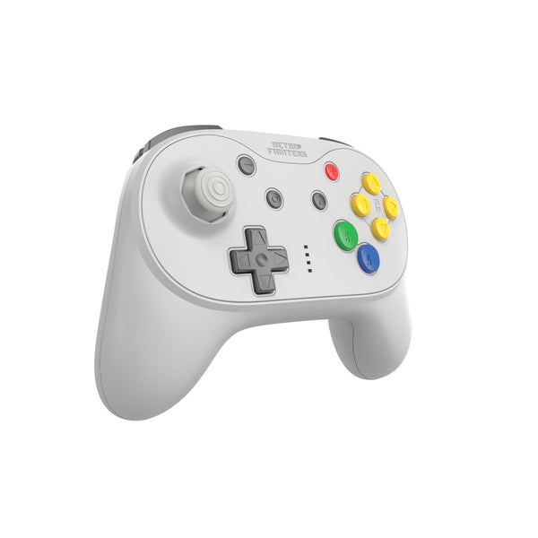 Brawler64 Pro wireless controller for Nintendo 64 N64, Swicth, Switch 2, PC gamepad - Grey | Retro Fighters - 2