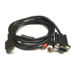 Display cable for Sega Dreamcast 1.8m composite RCA AV TV replacement | ZedLabz