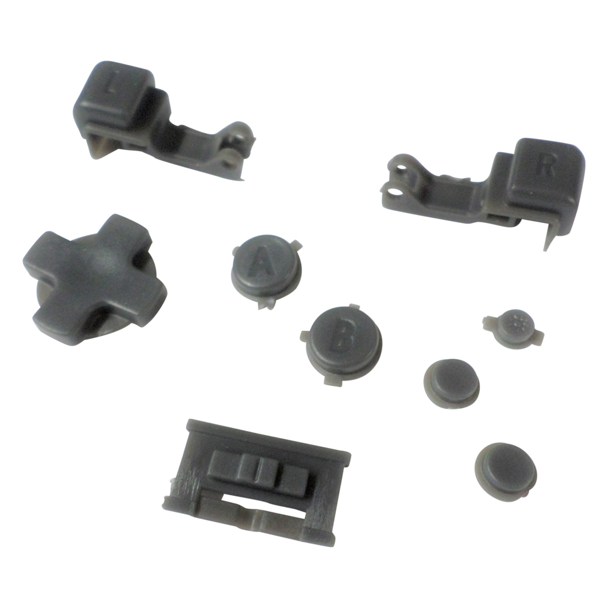 Replacement Button Set For Nintendo Game Boy Advance SP - Dark Grey | ZedLabz