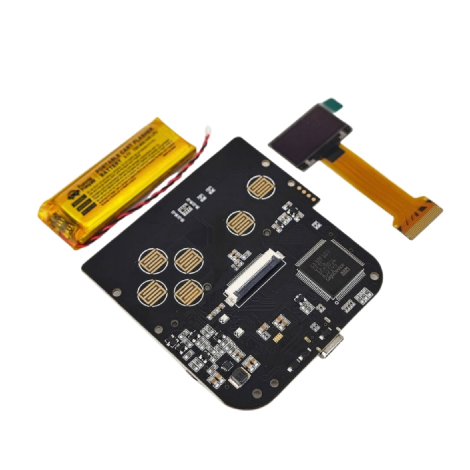 BurnMaster portable cart flasher PCB kit for Game Boy cartridge reader writer | Funnyplaying - 1