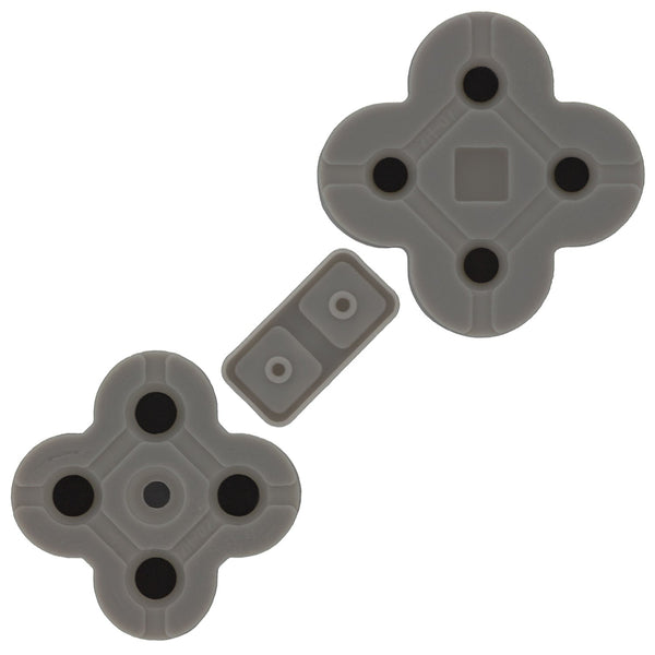 Button contacts for Nintendo DS Lite (DSL NDSL) console conductive rubber pad gasket A B X Y D-Pad kit internal replacement | ZedLabz