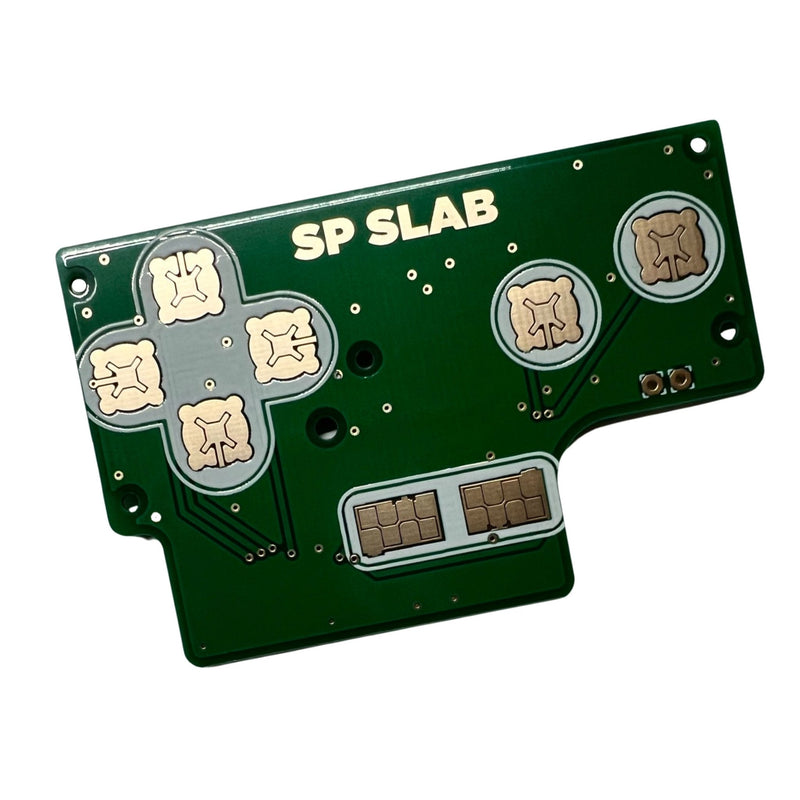 Button PCB Board for Xipher GBA SP Slab custom console V2 | Xipher Design