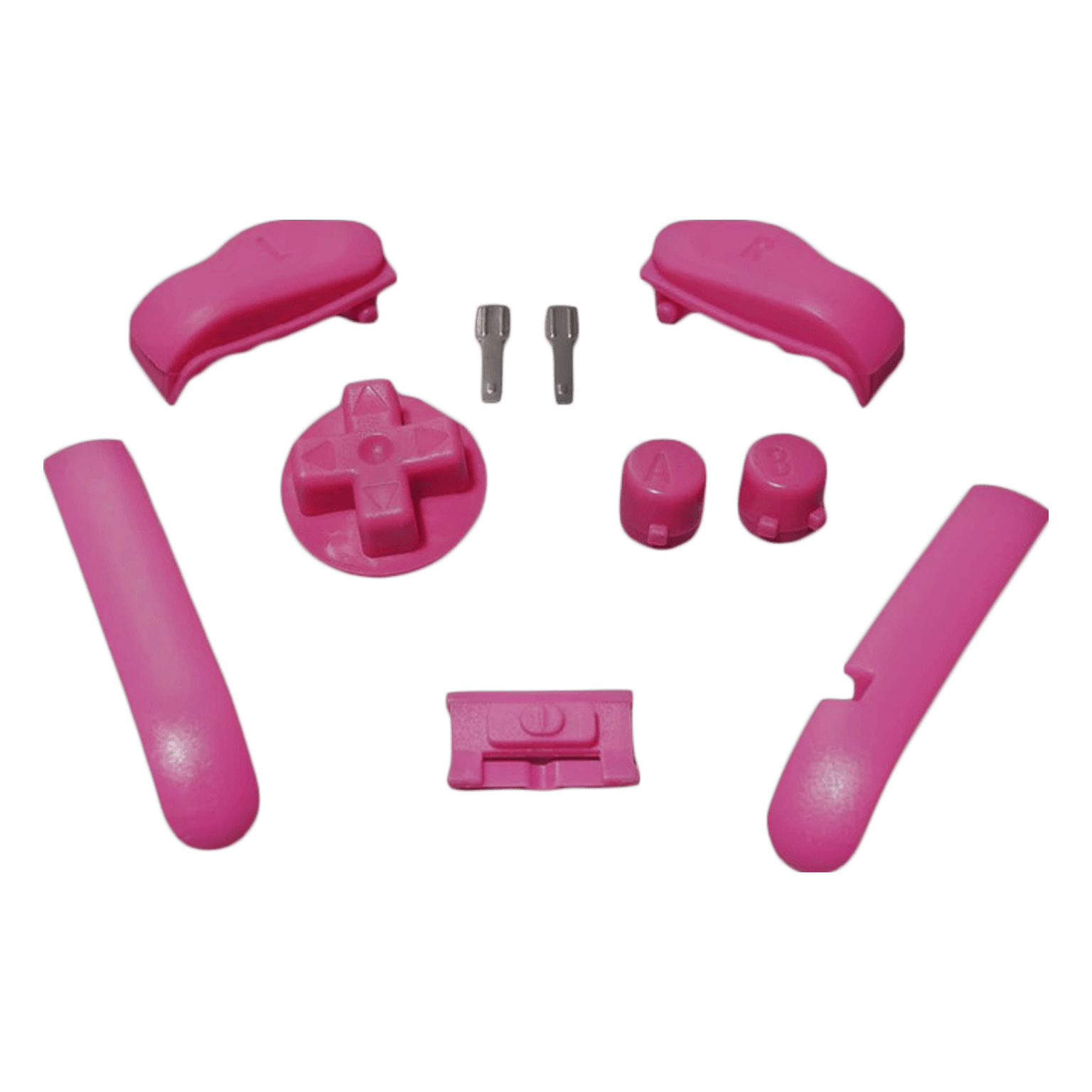 Button set for Nintendo Game Boy Advance handheld console complete set - Pink | Funnyplaying