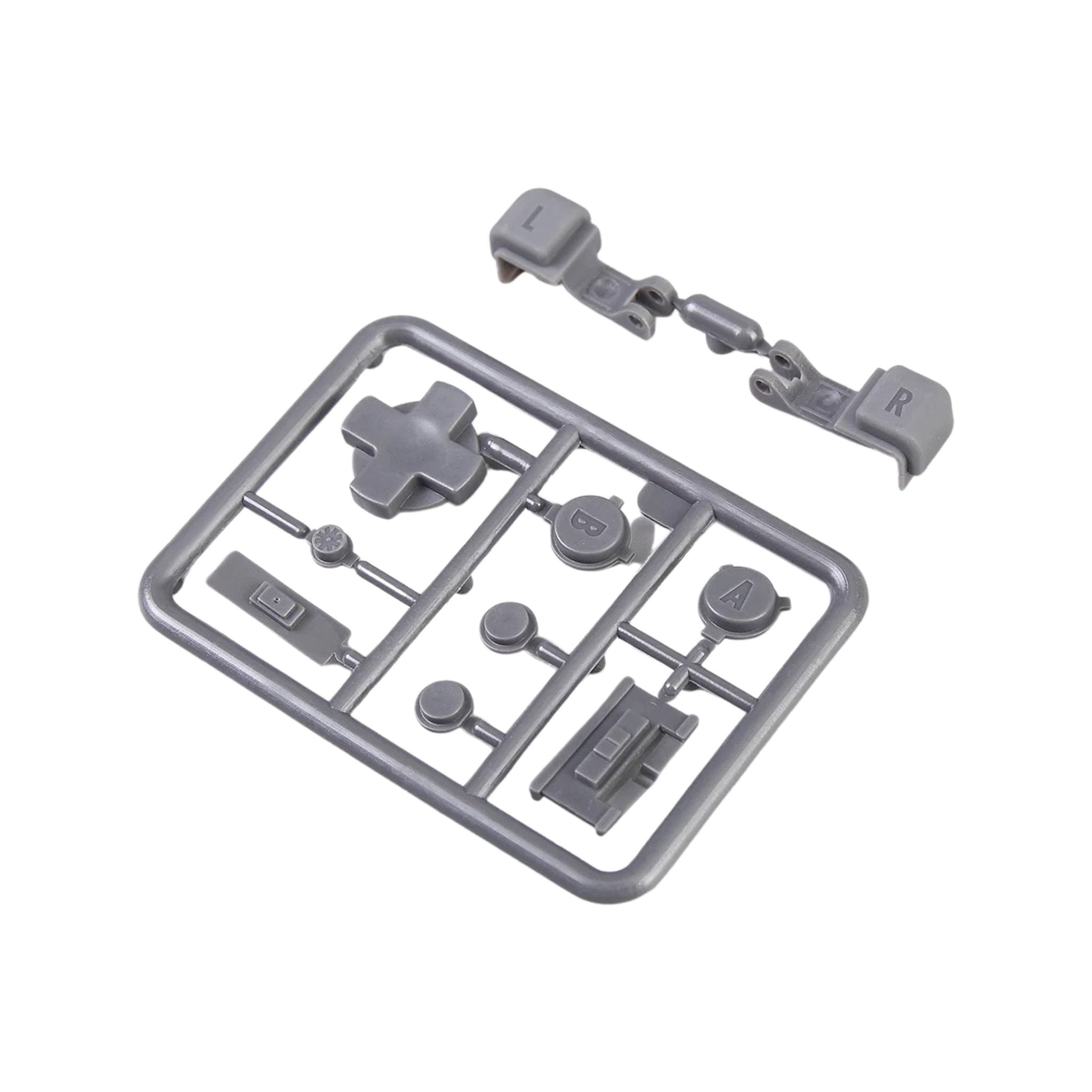 Button set for Nintendo Game Boy Advance SP includes A B D-Pad L R Start Select brightness power switch volume slider replacement (AGS GBA SP) | Funnyplaying