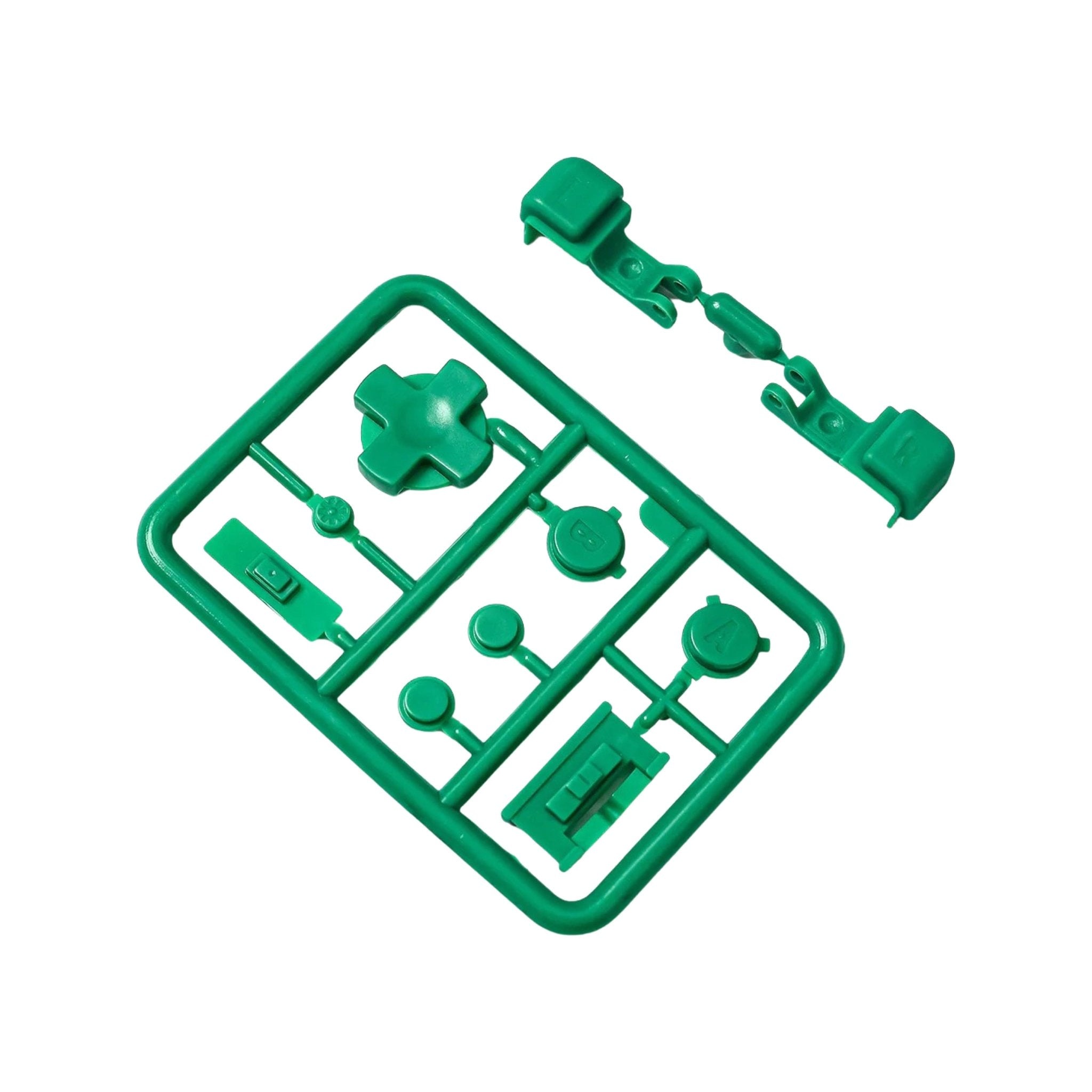 Button set for Nintendo Game Boy Advance SP includes A B D-Pad L R Start Select brightness power switch volume slider replacement (AGS GBA SP) | Funnyplaying