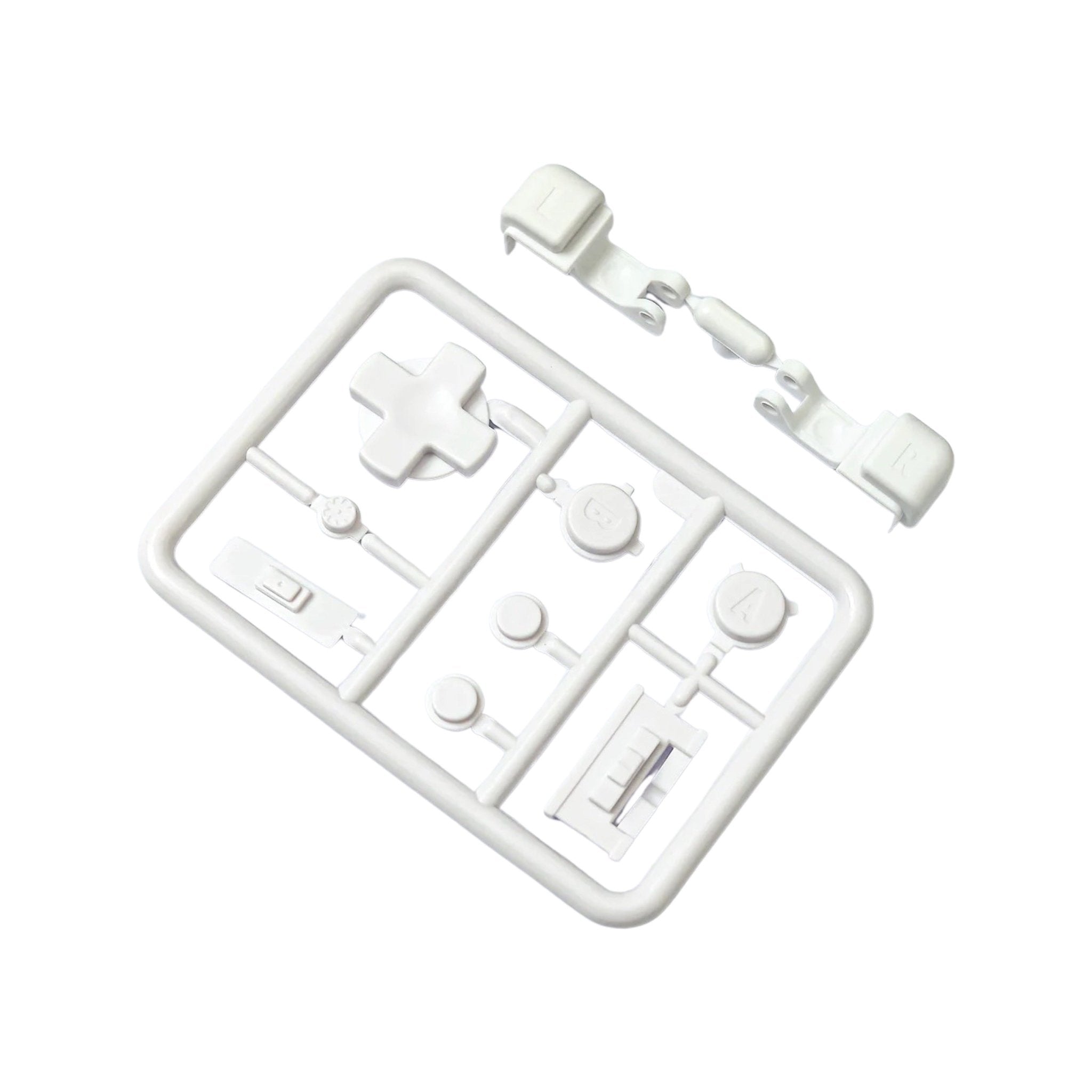 Button set for Nintendo Game Boy Advance SP includes A B D-Pad L R Start Select brightness power switch volume slider replacement (AGS GBA SP) | Funnyplaying