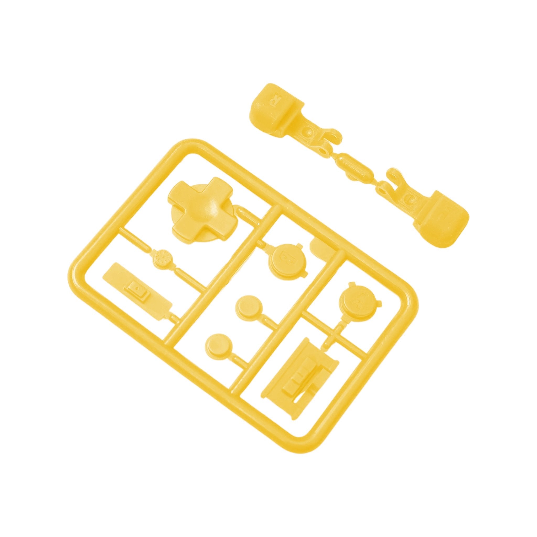Button set for Nintendo Game Boy Advance SP includes A B D-Pad L R Start Select brightness power switch volume slider replacement (AGS GBA SP) | Funnyplaying