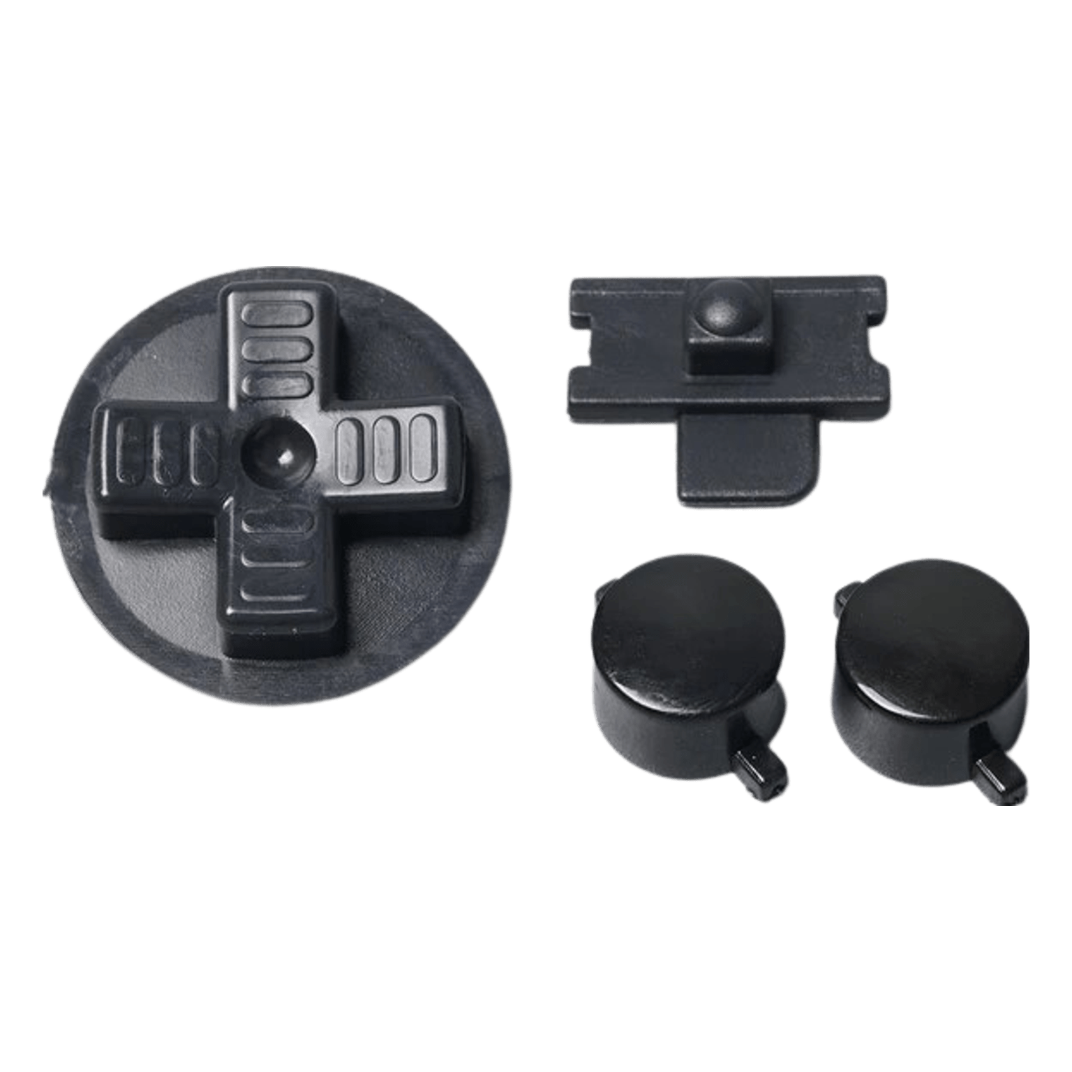 Button set for Nintendo Game Boy DMG - 01 console A B D - Pad Power switch replacement - Black | Funnyplaying - 1