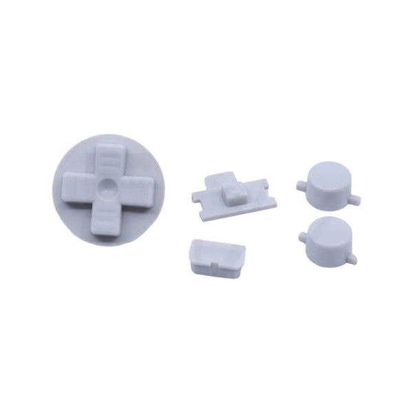 Button set for Nintendo Game Boy DMG-01 original console - Game Boy Light Grey | Retro Modding