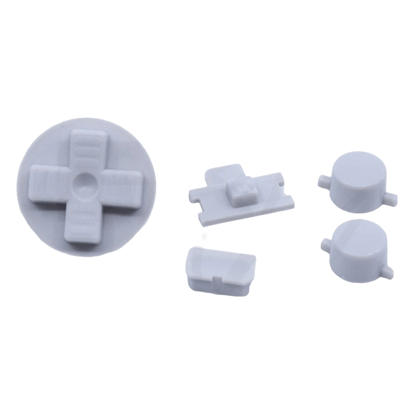 Button set for Nintendo Game Boy DMG-01 original console - Off White | Retro Modding