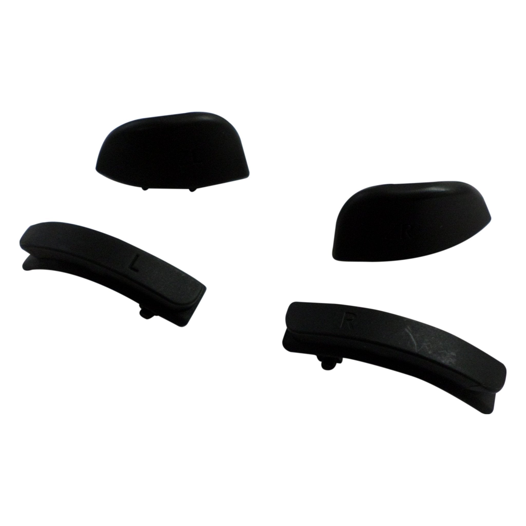Button set for Nintendo Switch Joy - con controller L R ZL ZR replacement plastic - Black | ZedLabz - 1