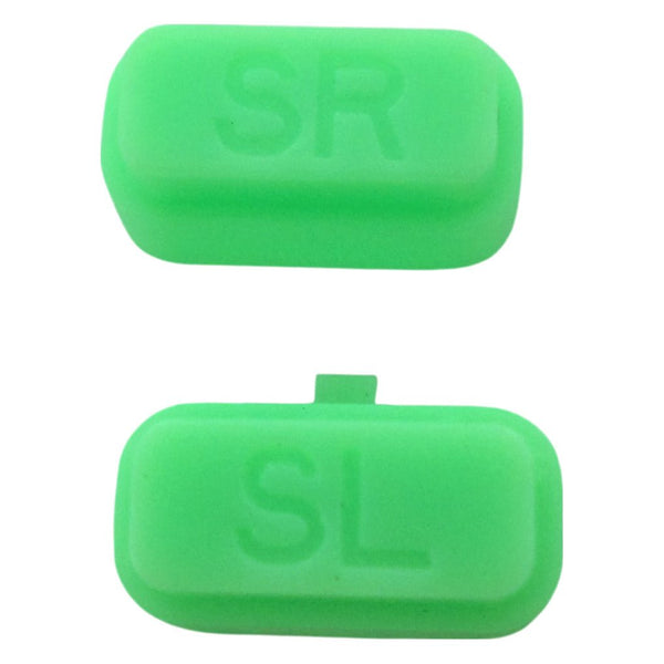 Button set for Nintendo Switch Joy-Con controller SL & SR replacement - Animal crossing style Green | ZedLabz