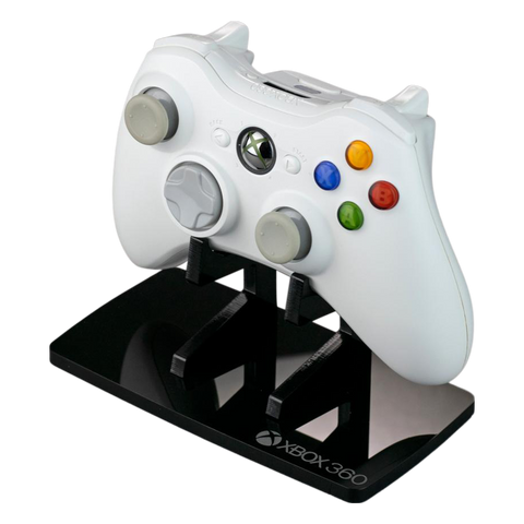 Display stand for Microsoft Xbox 360 controller - Crystal Black | Rose Colored Gaming