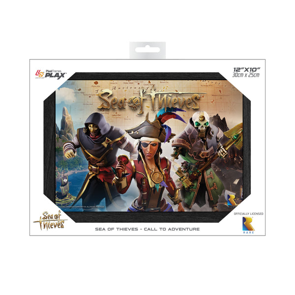 Sea of Thieves Call to Adventure Plax lenticular frame wall art officially licensed 10"x12" inch (25x30cm) | Pixel Frames