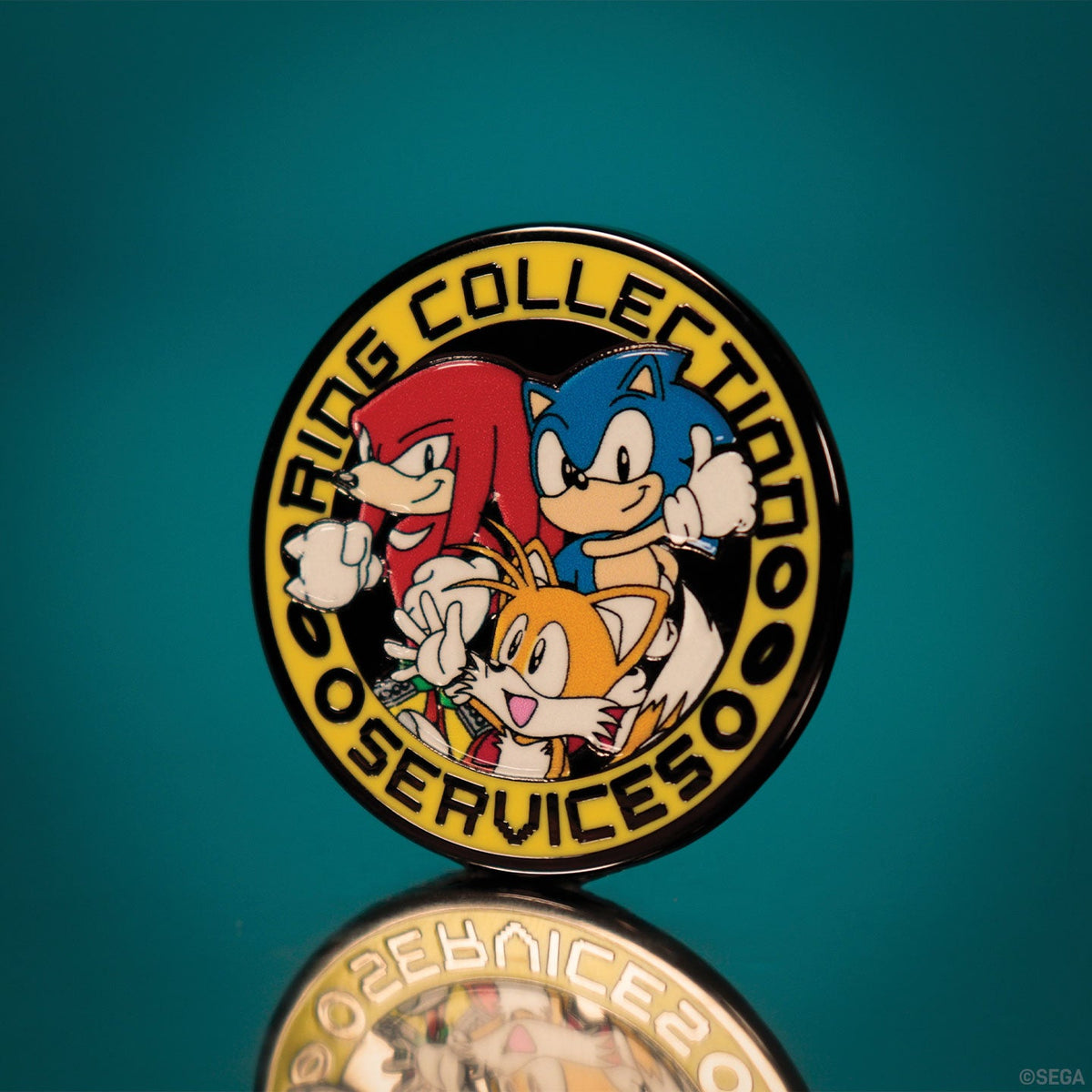 Sonic the Hedgehog Sonic, Tails & Knuckles Limited Edition Pin Badge | Fanattik