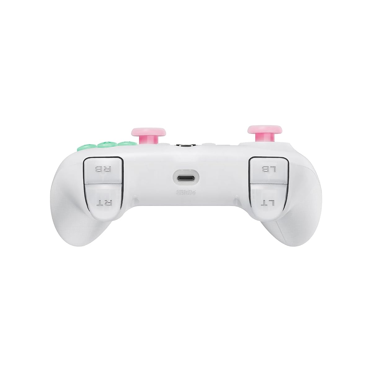 Ultimate Mini wired controller with Hall Effect sticks for Xbox Series X|S, Xbox One & Windows - officially licensed - Clear White | 8BitDo