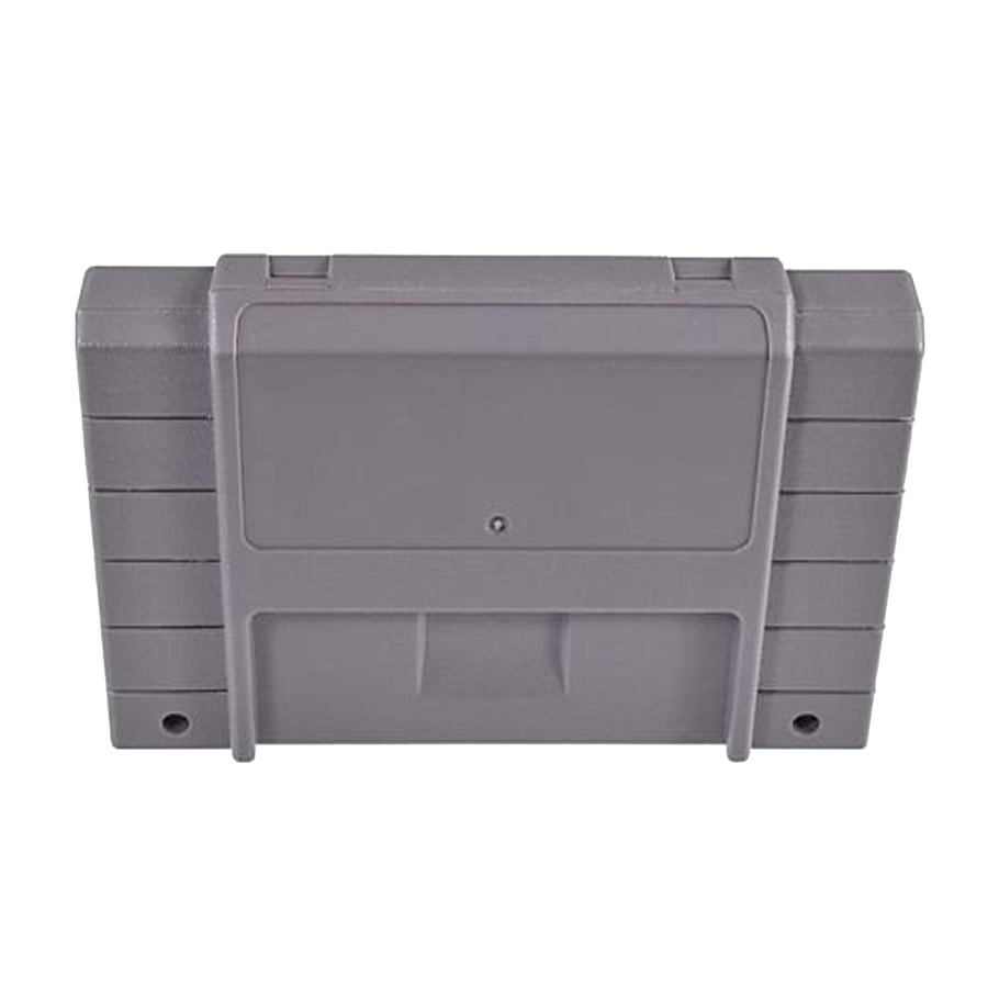 ZedLabz compatible replacement game cartridge shell case for Nintendo SNES US version - grey