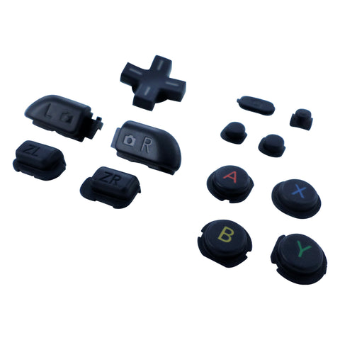 OEM Button Set For Nintendo New 3DS XL - Black | ZedLabz