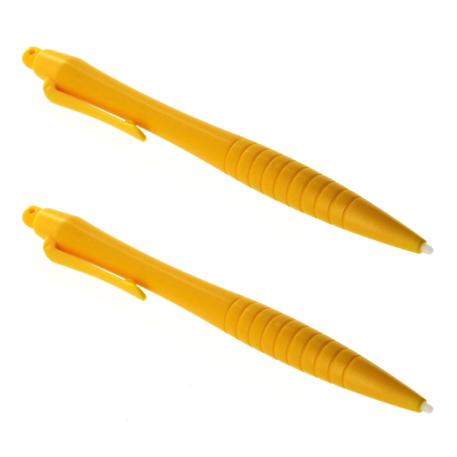 Large Ergonomic Touch Screen Stylus Pen - 2 Pack Yellow | ZedLabz