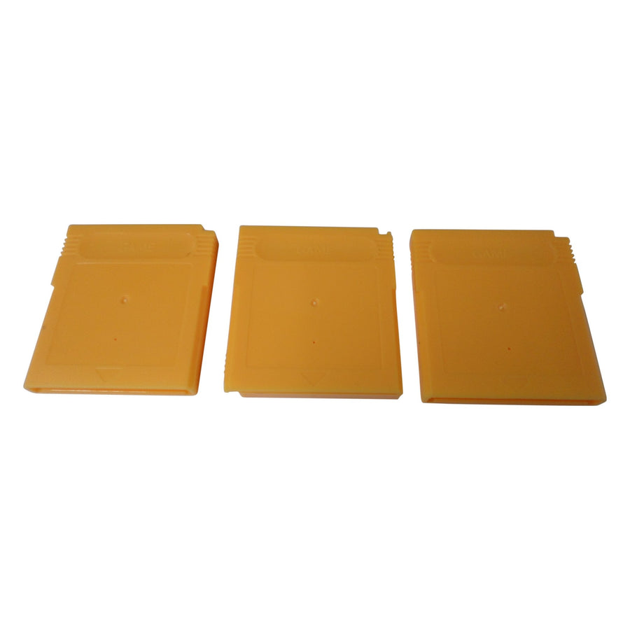 Cartridge shell for custom PCBs & projects GB Zero Game Boy DMG - 01 style game housing reproduction Type B - Yellow | ZedLabz - 1