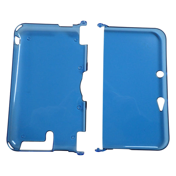 Case for 3DS XL Nintendo console protective hard shell cover Crystal clear - Clear blue | ZedLabz