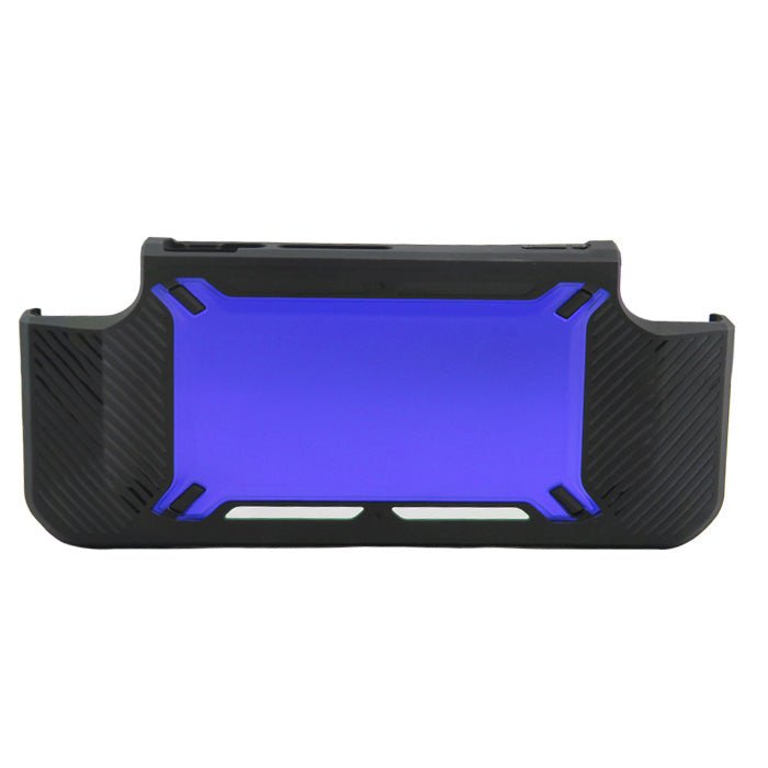 Case for Nintendo Switch New Model hard protective TPU ergonomic - black & blue | ZedLabz - 1