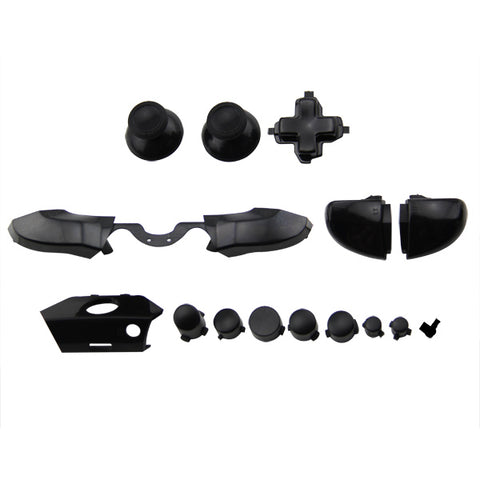 Full Button Set For Xbox One 1697 & One E 1698 Controllers - Black | ZedLabz