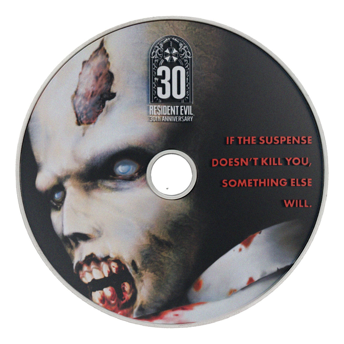 Resident Evil 30th Anniversary Limited Edition Metal CD-ROM Collectible | Fanattik