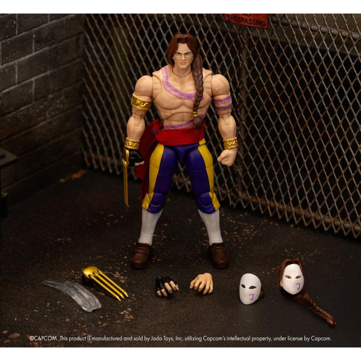 Ultra Street Fighter II: The Final Challengers Vega 1:12 Scale Action Figure | Jada Toys