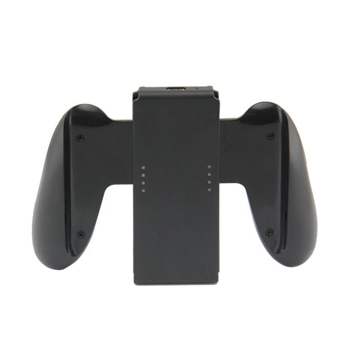 Charging controller grip for Nintendo Switch Joy - Con handle holder - black REFURB | ZedLabz - 1