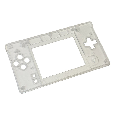 Faceplate for Game Boy Macro console (Nintendo DS Lite mod) - Frosted clear atomic purple | Retro game restore