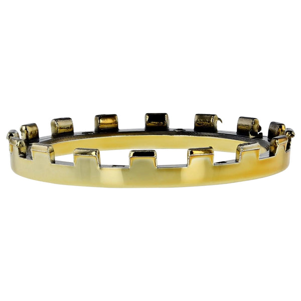 Chrome analog thumbstick rings for Xbox One Elite controller trim 2 pack | ZedLabz / Gold