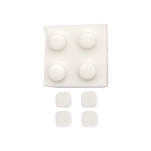 Compatible replacement Screw cover & feet set for Nintendo New 3DS XL & New 3DS compatible rubber caps | ZedLabz - 6