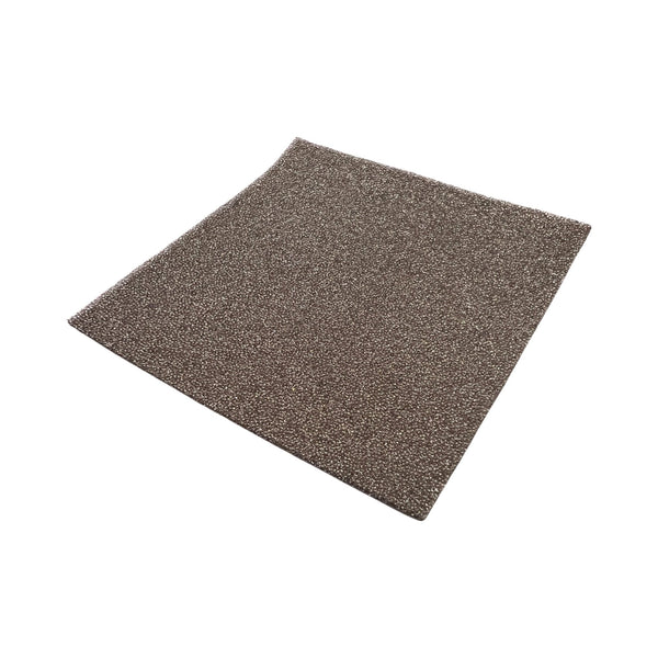 Conductive foam EMI shielding and ESD grounding self adhesive 100x100x1mm silver | ZedLabz