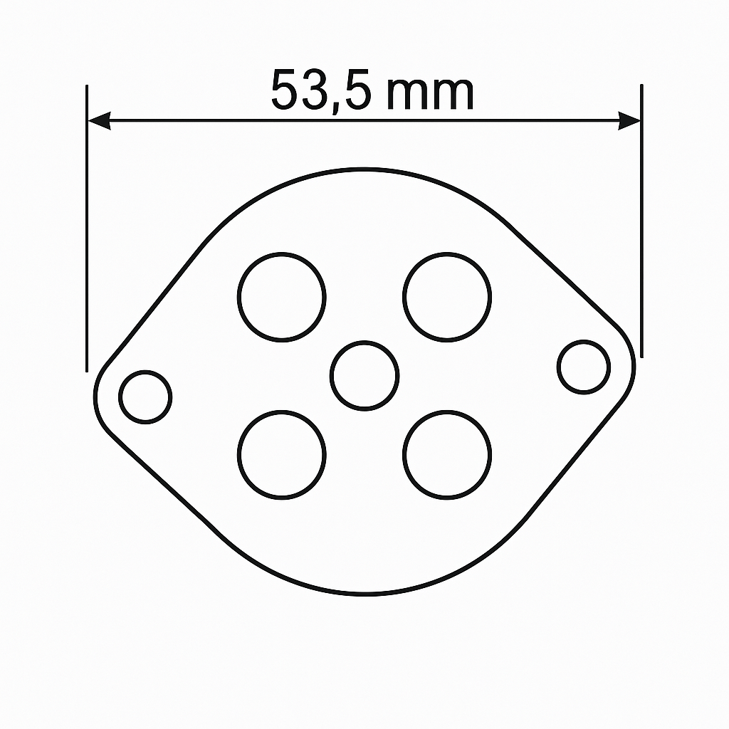 Conductive rubber button contacts for Sega Genesis / Megadrive 3 - Button controller silicone membrane pads | Retro Unit - 3