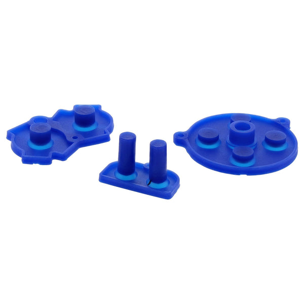 Conductive Silicone Button Contacts For Nintendo Game Boy Advance - Blue | ZedLabz