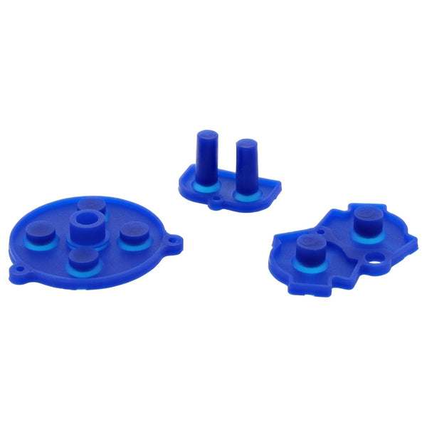 Conductive Silicone Button Contacts For Nintendo Game Boy Advance - Blue | ZedLabz