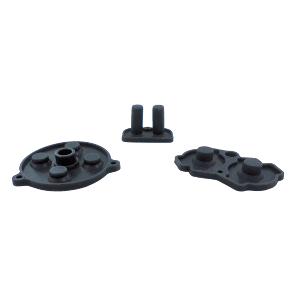 Conductive Silicone Button Contacts For Nintendo Game Boy Advance - Dark Grey | ZedLabz
