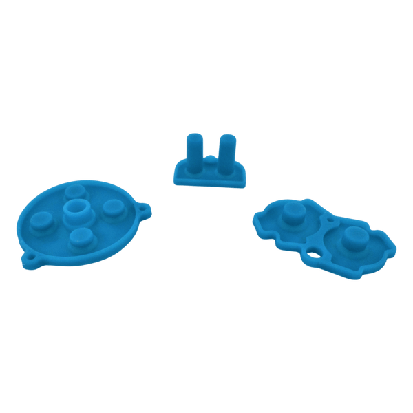 Conductive Silicone Button Contacts For Nintendo Game Boy Advance - Light Blue | ZedLabz