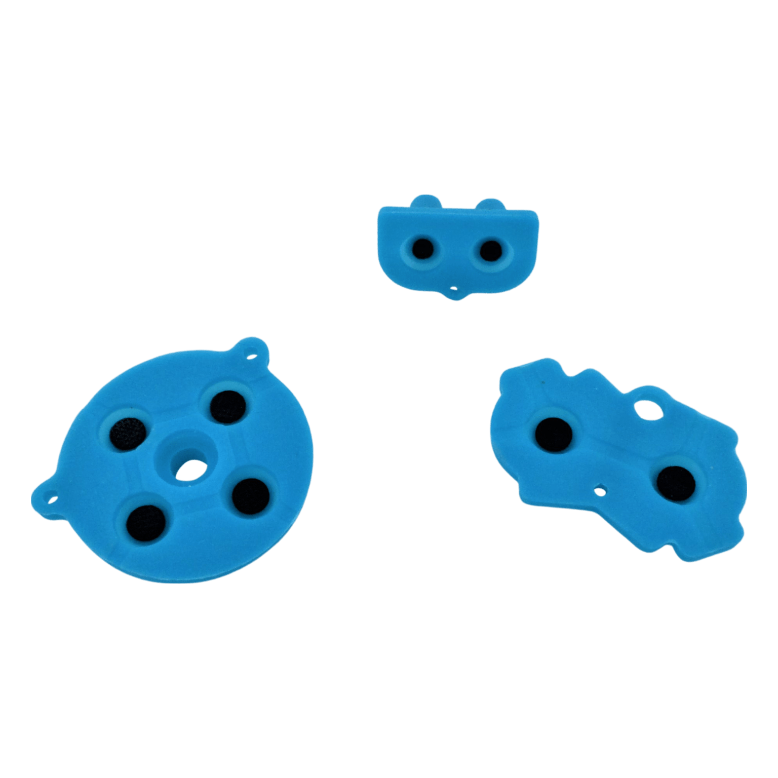 Conductive Silicone Button Contacts For Nintendo Game Boy Advance - Light Blue | ZedLabz - 5