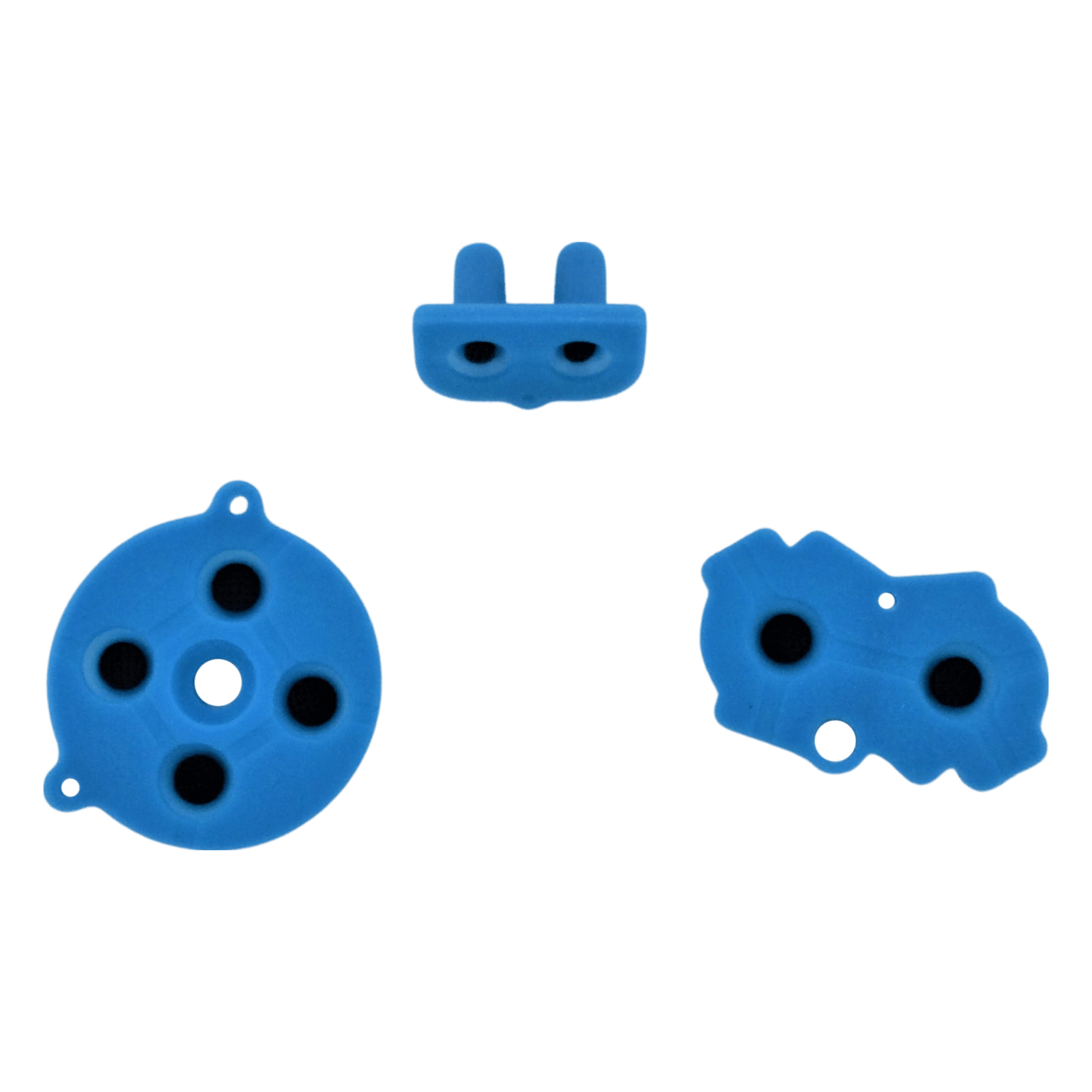 Conductive Silicone Button Contacts For Nintendo Game Boy Advance - Sky Blue | ZedLabz - 5