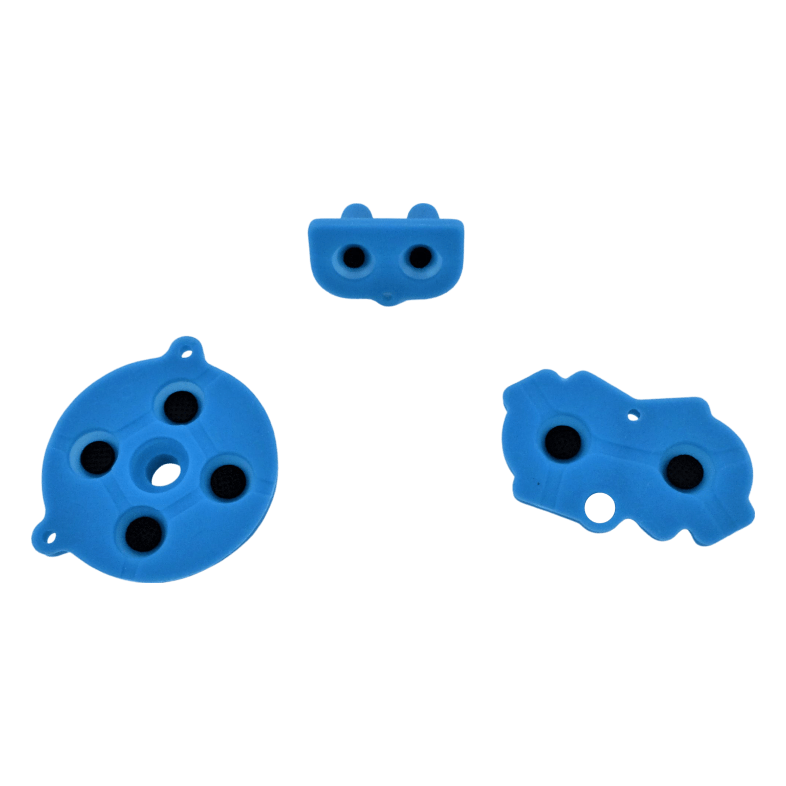 Conductive Silicone Button Contacts For Nintendo Game Boy Advance - Sky Blue | ZedLabz - 6